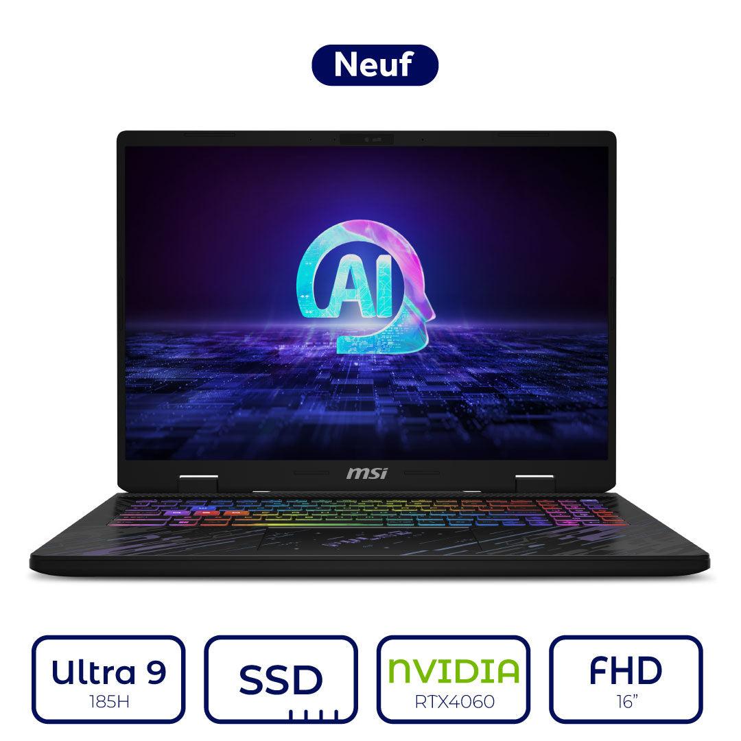 MSI PULSE 16 AI C1VFKG 081MA  Core Ultra 9 185H RTX 4060 8GB
