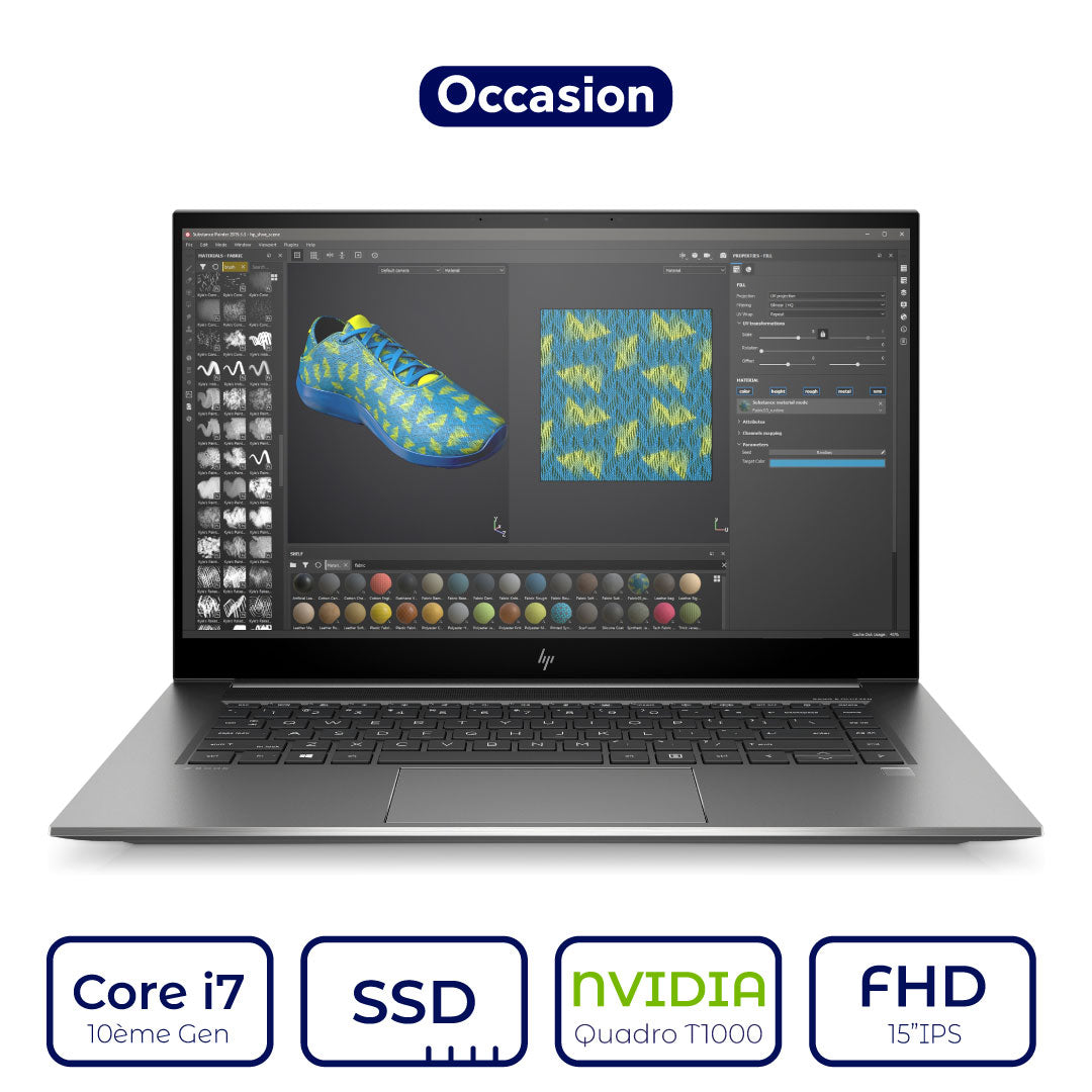 HP ZBook Studio G7 Core i7 10ème Gen