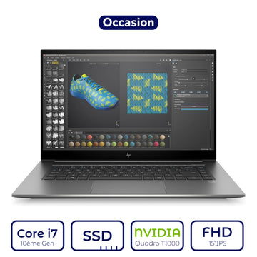 HP ZBook Studio G7 Core i7 10ème Gen