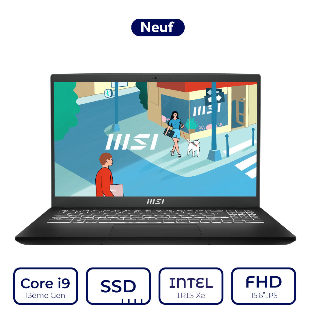 MSI Modern 15 H B13M 237MA Core i9 13ème Gen