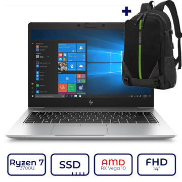 Bundle HP EliteBook 745 G6 Ryzen 7 (9VK86UP) -- GOUI 21L Backpack