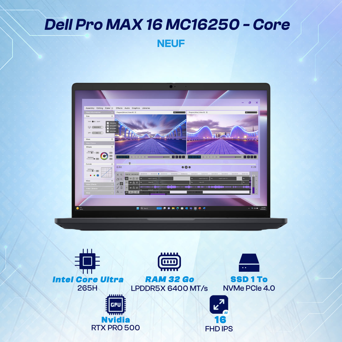 MAYDAN Laptop Creative 2026-09-29 - MC16250-PROMAX-RTX6G