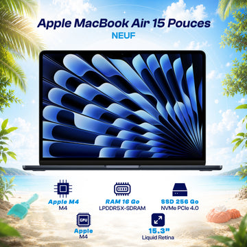 Apple MacBook Air 15 Pouces (Puce M4)