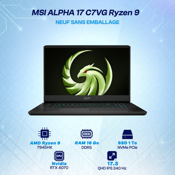 MAYDAN Laptop Creative 2026-09-29 - MSI-ALPHA-17-C7VG-AMD-R9-16GB