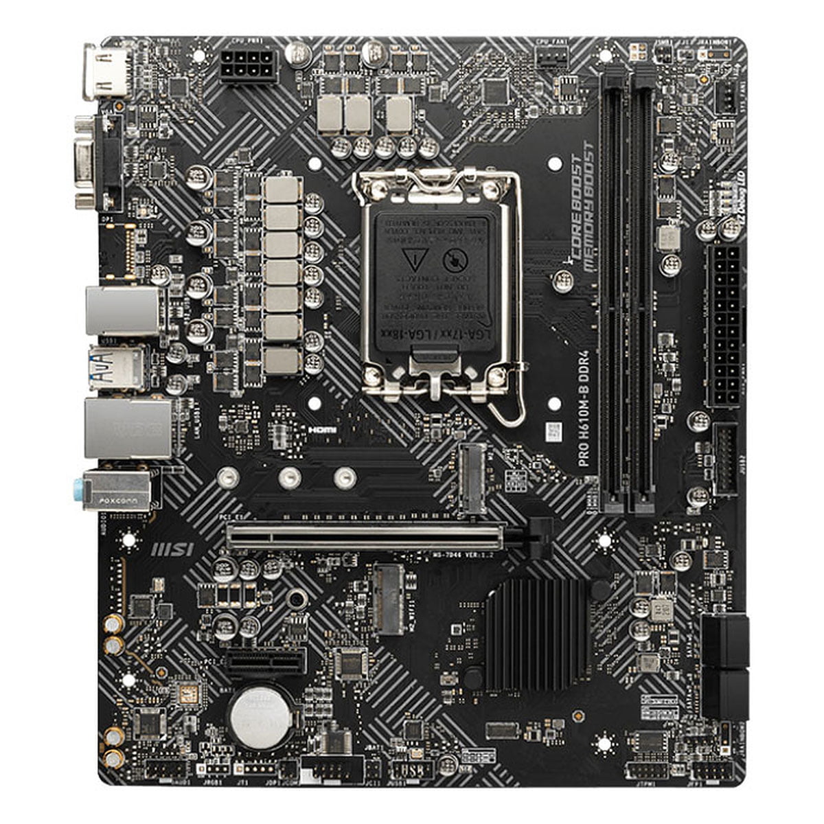 MSI Pro H610M-B DDR4