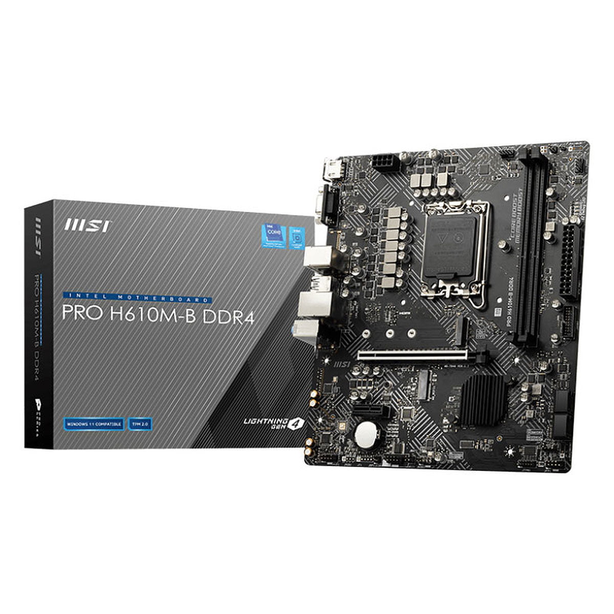 MSI Pro H610M-B DDR4