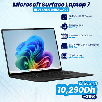 Microsoft Surface Laptop 7e édition