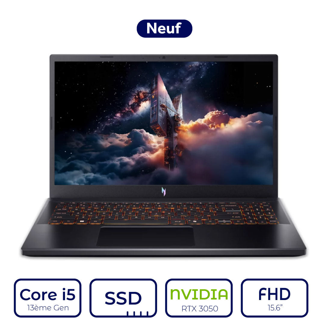 Acer Nitro V 15 Intel Core i5 13ème Gen NVIDIA GeForce RTX 3050 6Go