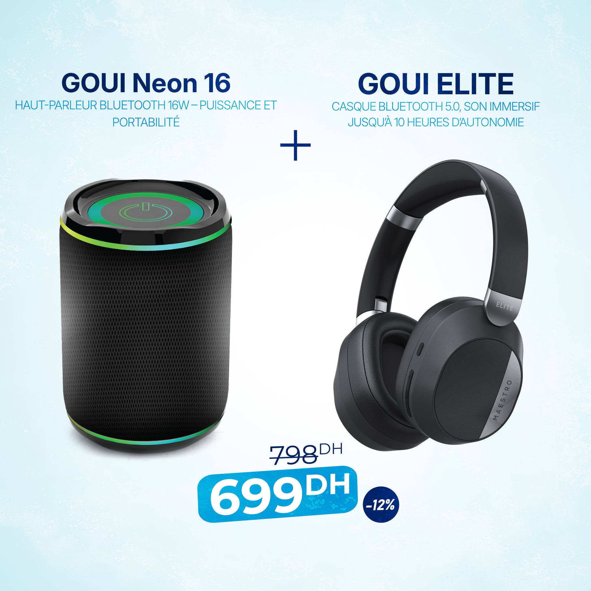 Pack Neon 16 avec Maestro Elite Casque
