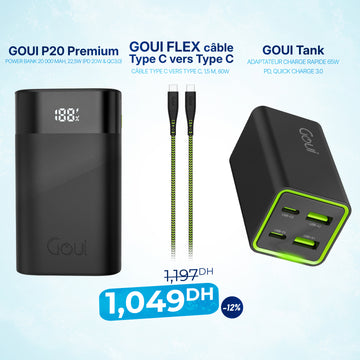Pack P20 avec Tank avec Flex C-C