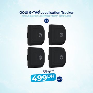 Pack de 4x Goui G-TAG Plus, Smart Tracker par Goui