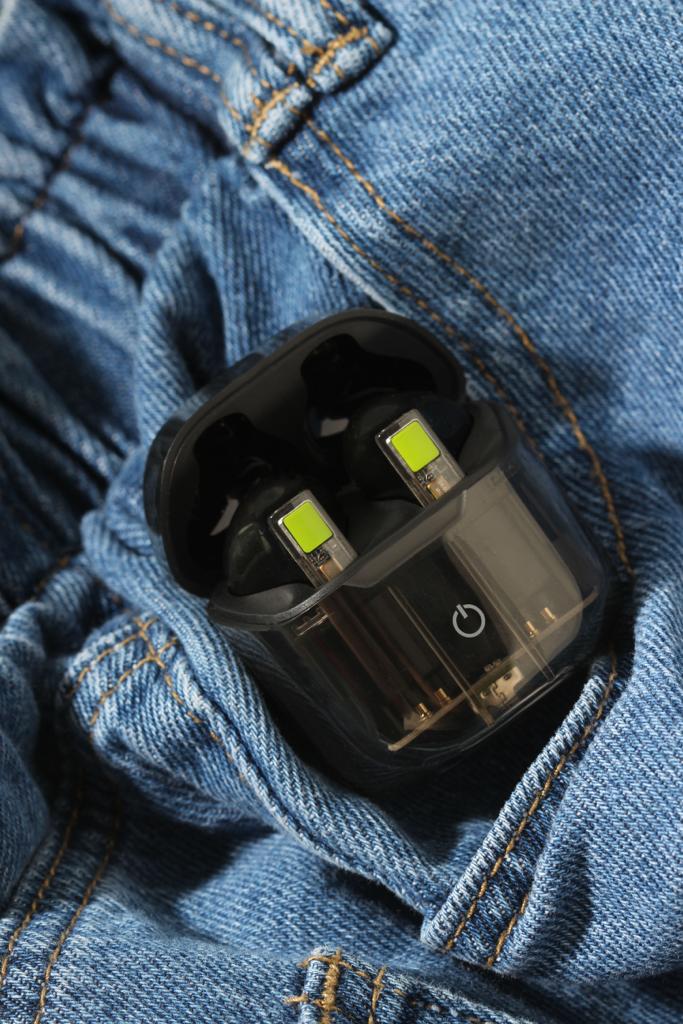 Goui G•Pods Écouteurs Sans Fil - Transparent emg 4
