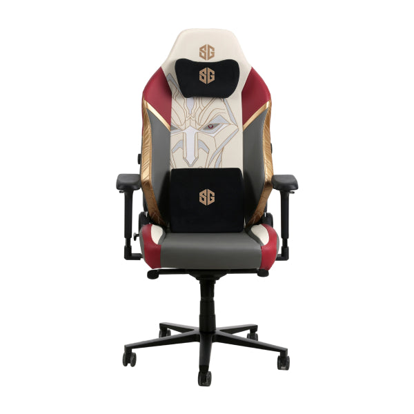 Chaise Gamer SG Racer Log Gris Rouge Terne Maroc