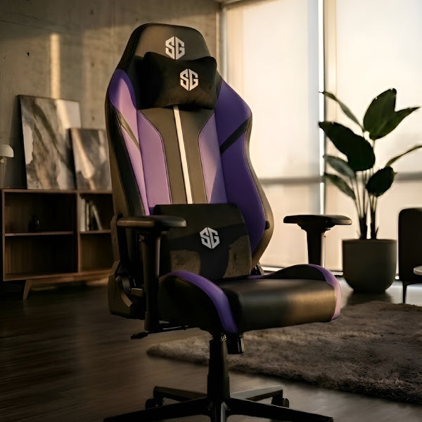 Chaise SG Racer Milky Way Noir Violet Maroc