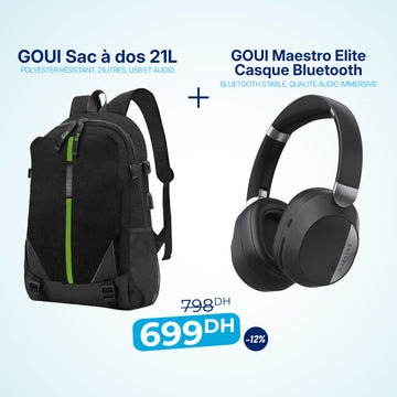 Pack Maestro Elite avec Sac à dos 21L
