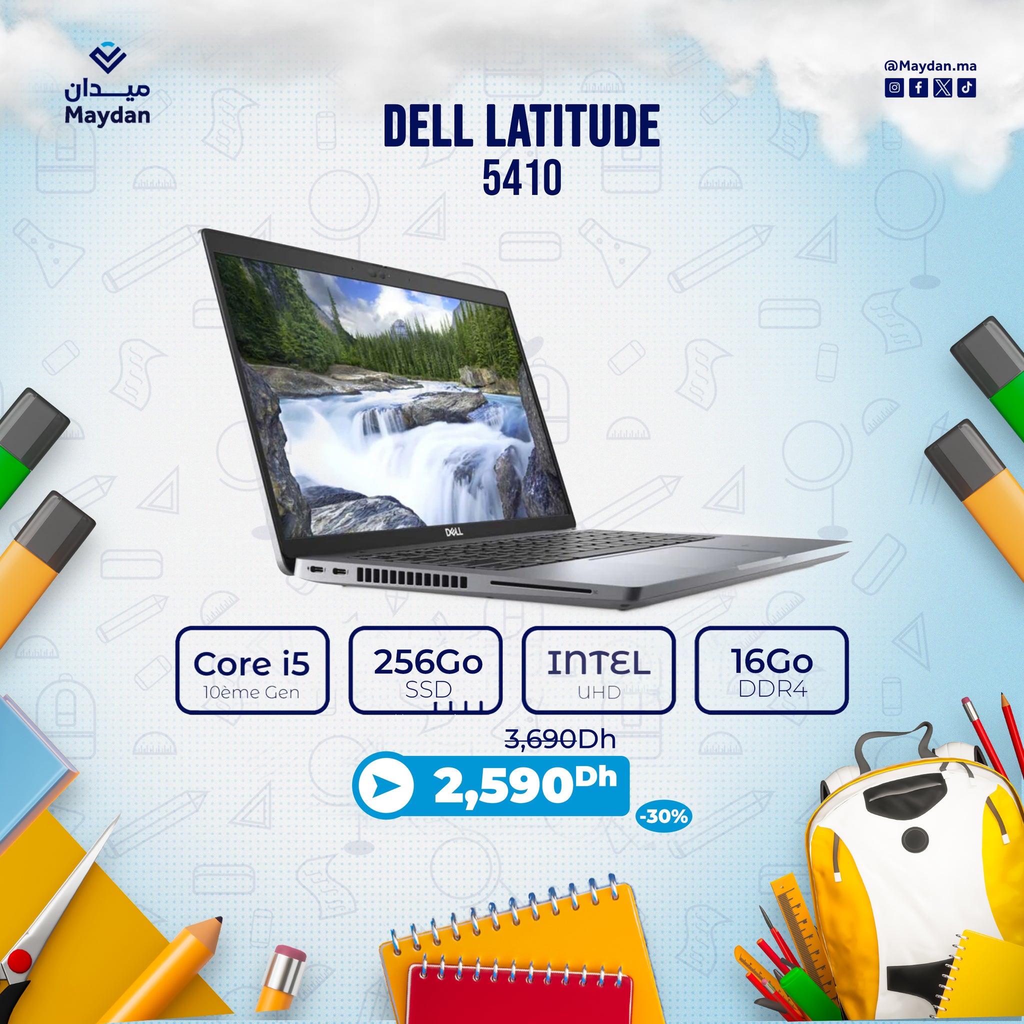 Dell Latitude 5410 Intel Core i5 10ème Gen
