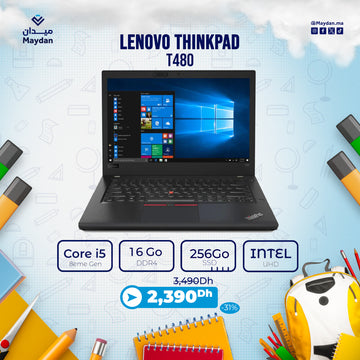 Lenovo Thinkpad T480 Core i5 8ème Gen
