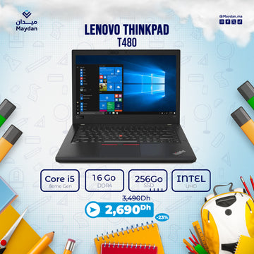 Lenovo Thinkpad T480 Core i5 8ème Gen
