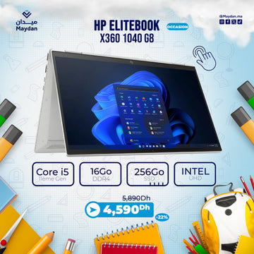 HP EliteBook x360 1040 G8 Intel Core i5 11ème Gen