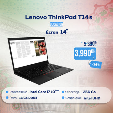 Lenovo ThinkPad T14s Intel Core i7 10ème Gen