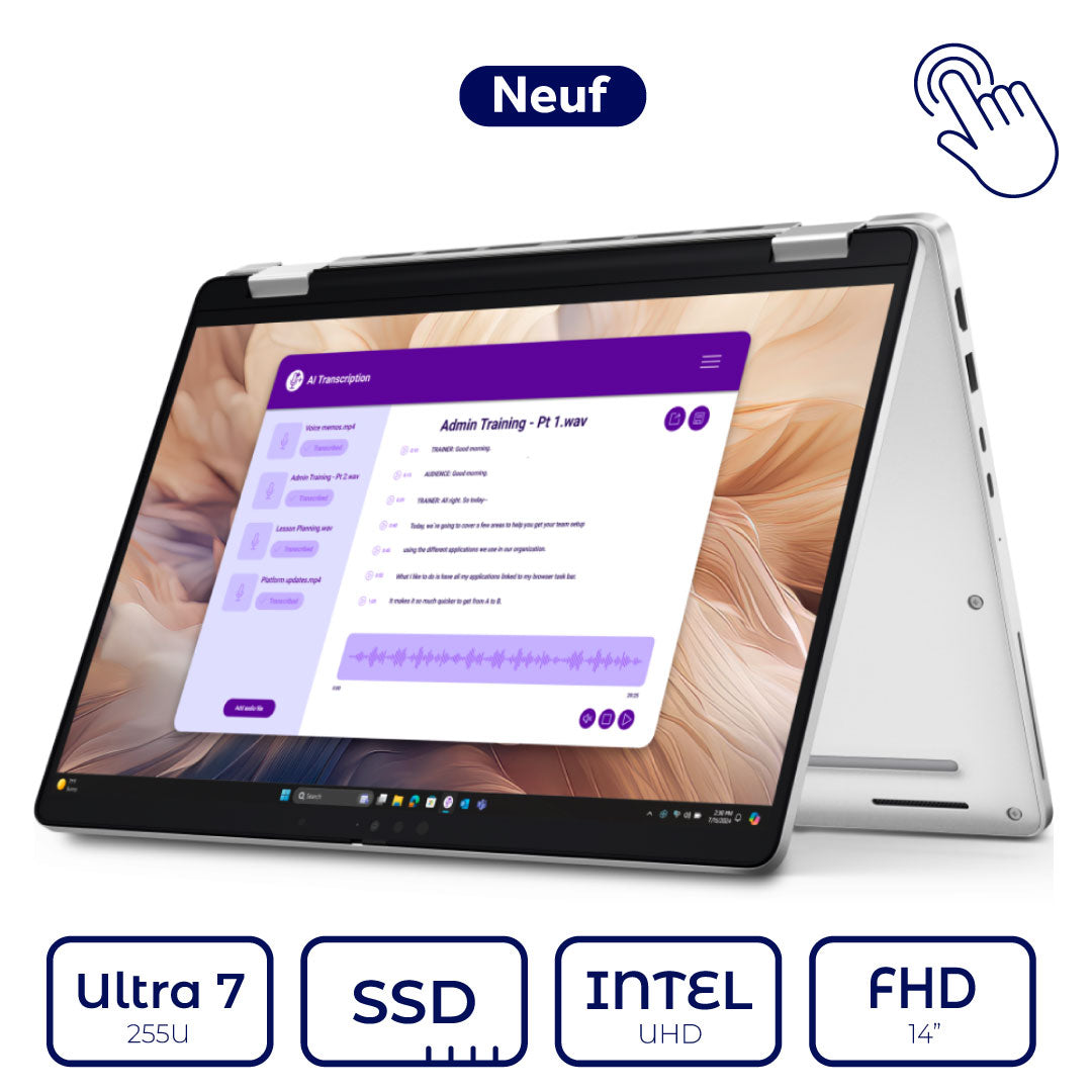 Dell Pro 14 Plus Convertible 2-en-1 Intel Core Ultra 7 255U