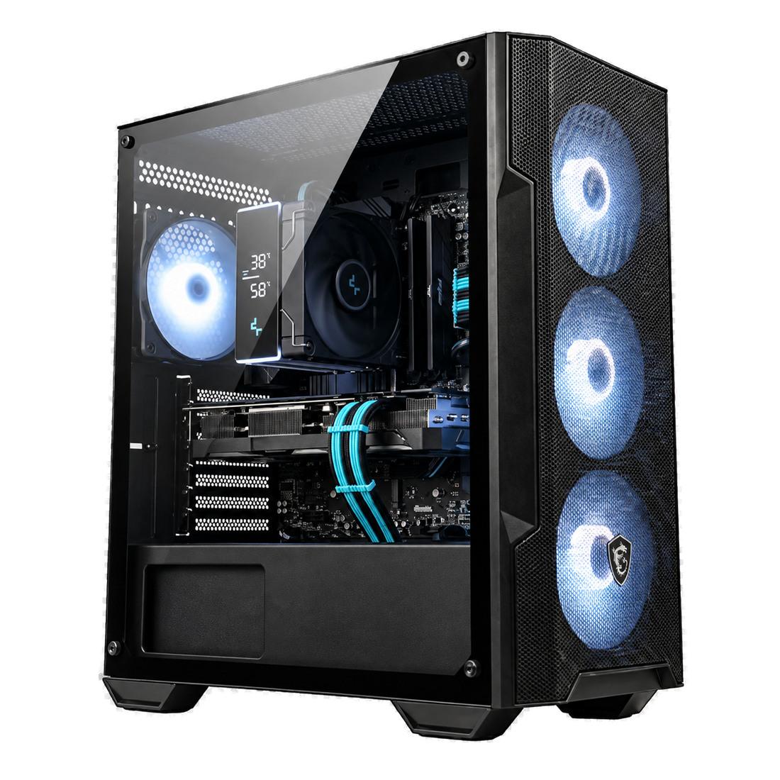 PC Pro Ryzen 7 5700X RTX 5060 8 Go - vue principale