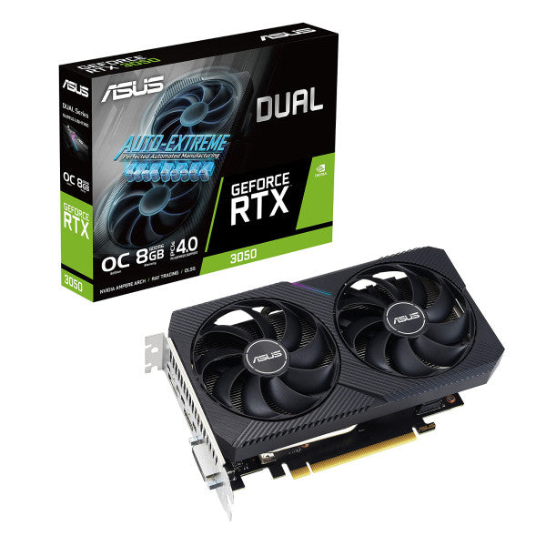 ASUS DUAL GeForce RTX 3050 8GB V2 OC GDDR6