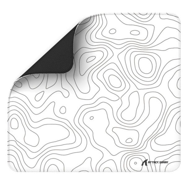 ATTACK SHARK CM02 Gaming Mouse Pad (White)