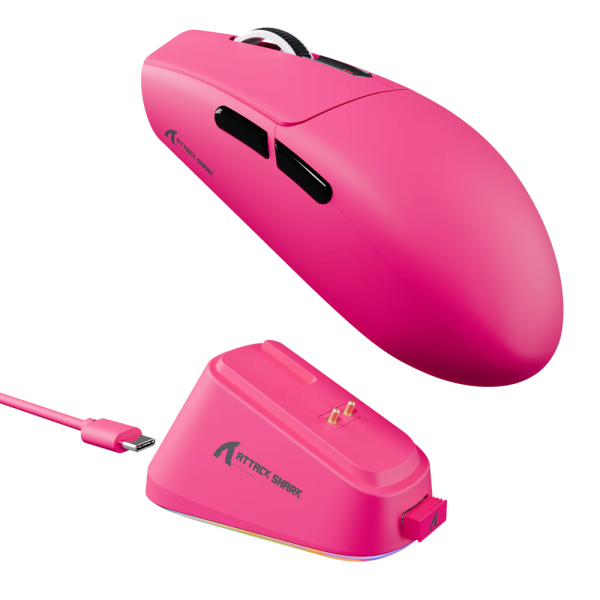 ATTACK SHARK G3 PRO (Berry Red)