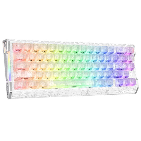 ATTACK SHARK R68 HE Rapid Trigger Keyboard Magnetic Switch (Ice Ninja)