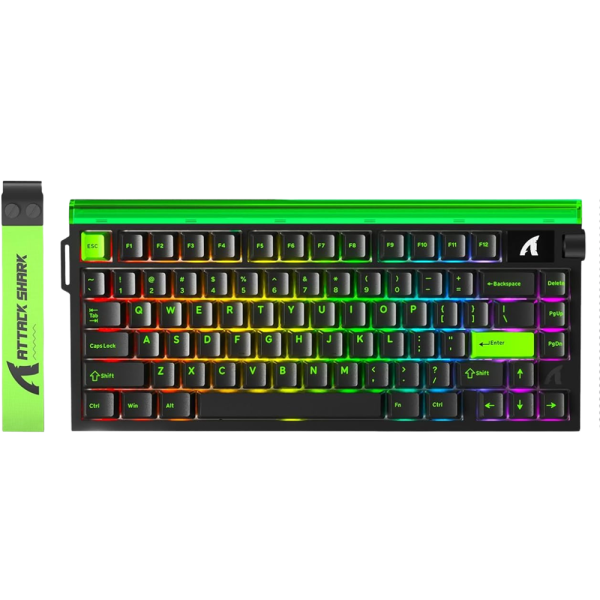 ATTACK SHARK R85 HE Rapid Trigger Magnetic Switch (Fluorescent Green)