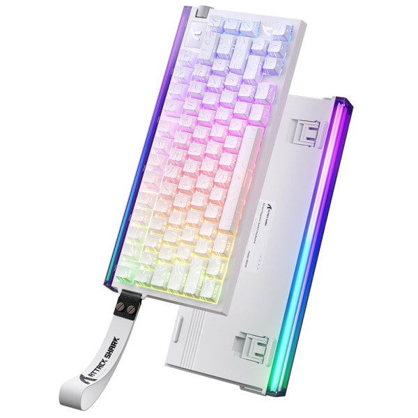 ATTACK SHARK R85 HE Rapid Trigger Magnetic Switch (White Contours)