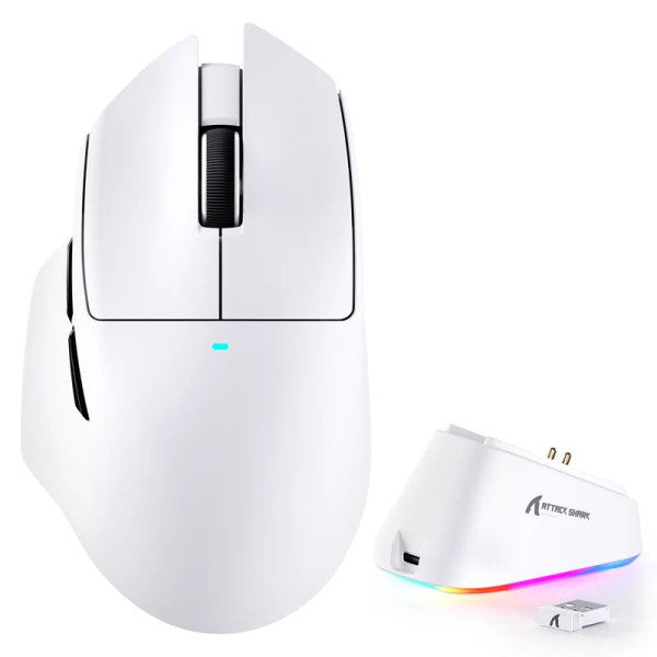 Attack shark V6 (White )