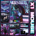 ATTACK SHARK X1 (Black&Tape)
