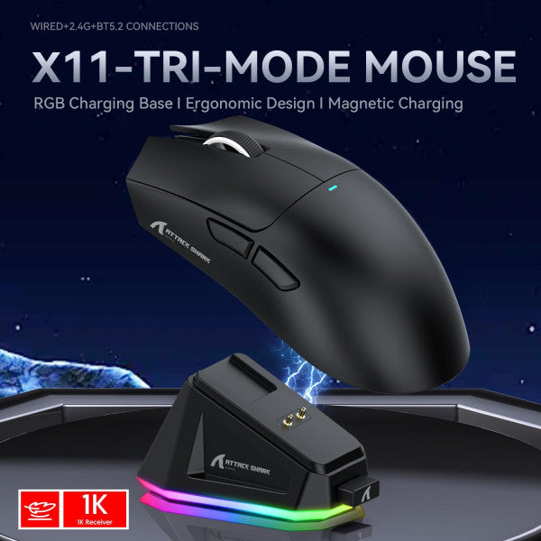 ATTACK SHARK X11 (Black)