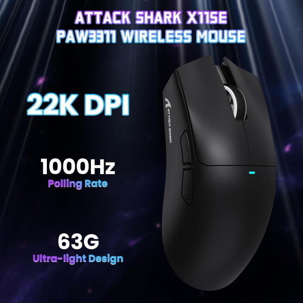 ATTACK SHARK X11 SE (Black)