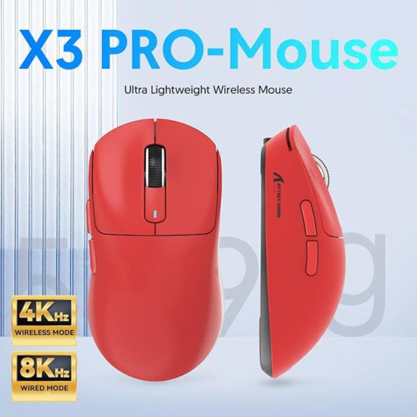 ATTACK SHARK X3 Pro (Red)