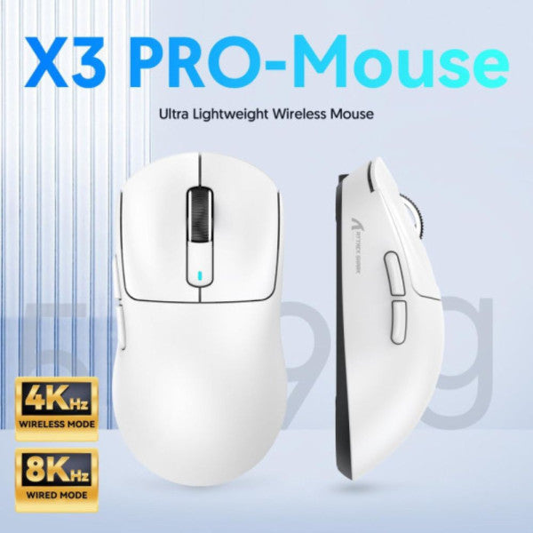 ATTACK SHARK X3 Pro (White)