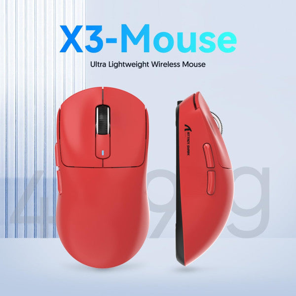 ATTACK SHARK X3 (Red)