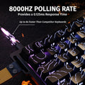 ATTACK SHARK X68 HE Magnetic Switch (Black Contours)