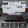 ATTACK SHARK X68 PRO HE Wireless Magnetic Switch (Black Contours)