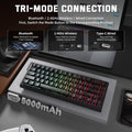 ATTACK SHARK X68 PRO HE Wireless Magnetic Switch (Black Contours)