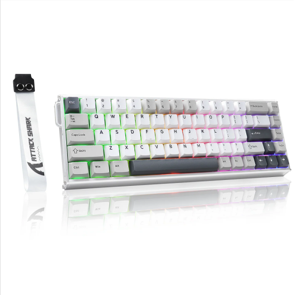 ATTACK SHARK X68MAX HE Magnetic Switch (Star White)