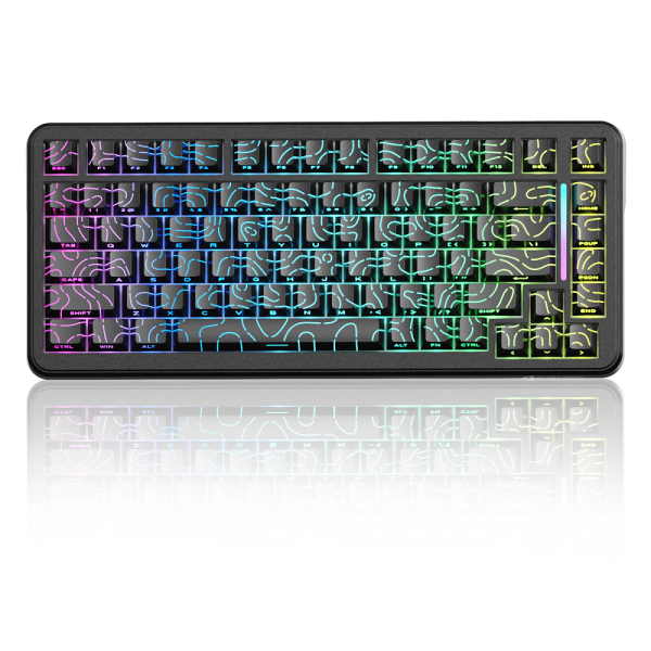 ATTACK SHARK X82 Pro HE Magnetic Switch (Black Contours)