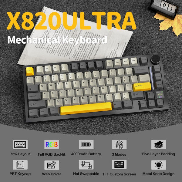 ATTACK SHARK X820 Ultra Shark Switch (Starry Night)