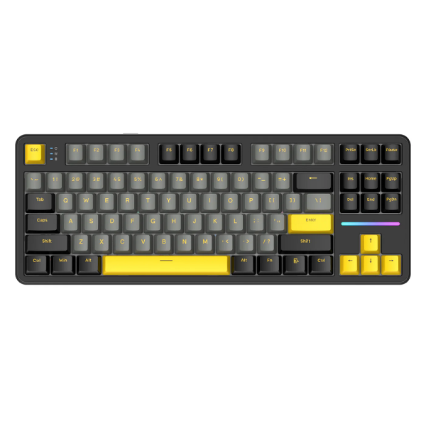 ATTACK SHARK X87 Strawberry Switch (Star Black)