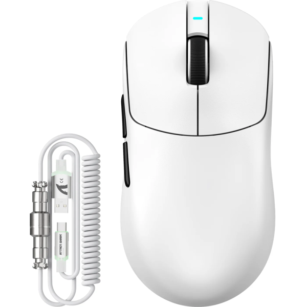 ATTACK SHARK X8PLUS (White)