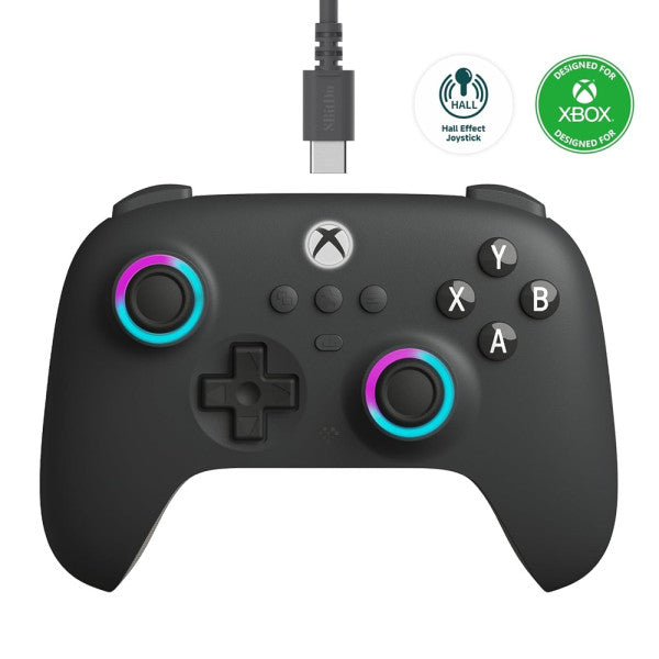 8BitDo Ultimate C Wired Controller Xbox/PC - Dark Grey