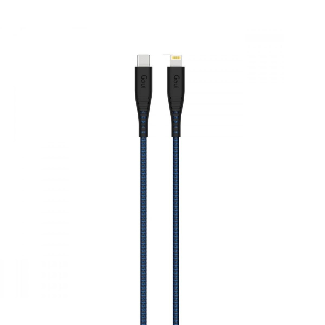 Goui Flex Câble iPhone Lightning vers Type C (1,5 m) - Bleu foncé