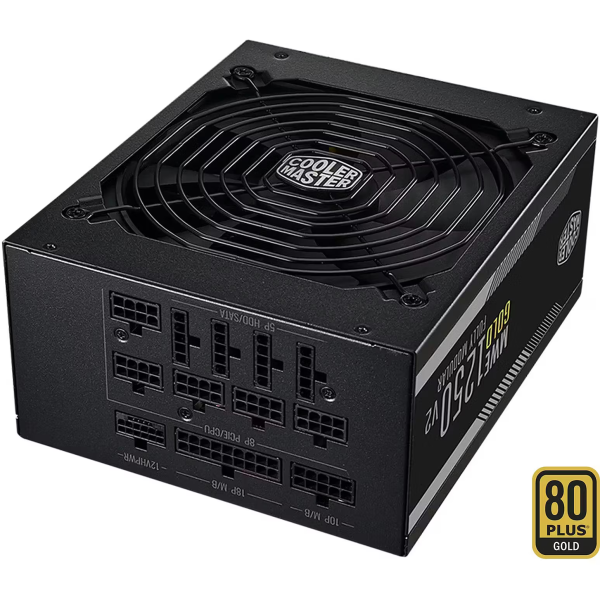 Cooler Master MWE Gold 1250 Full Modular V2 ATX 3.1 80PLUS GOLD 1250W